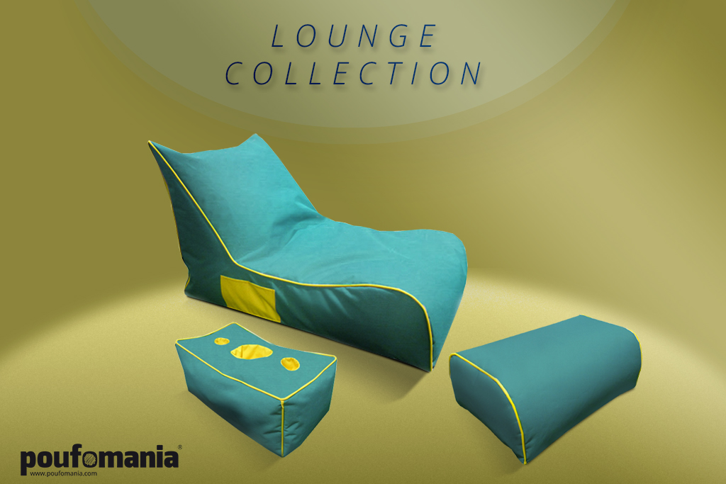 Lounge Bean Bag Collection Poufomania   Lounge Collection New 